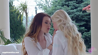 Rüzgarlı Bir Günde Misha Cross Ve Lola Tay'In Yer Aldığı Lezbiyen Sahne