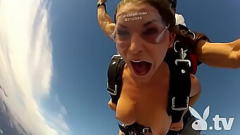 Sadece Txxx.Com Tarafından Kaydedilen Heyecan Verici Skydiving Macerası