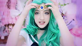 Beckii Cruel'In Sailor Neptune Cosplay'I: Erkekler Için Mutlaka Görülmesi Gereken Bir Şey